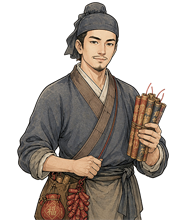 烟花贩